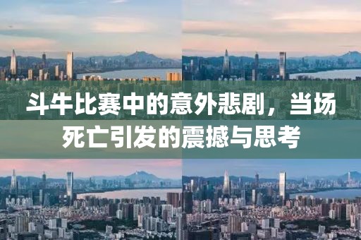 斗牛比赛中的意外悲剧，当场死亡引发的震撼与思考