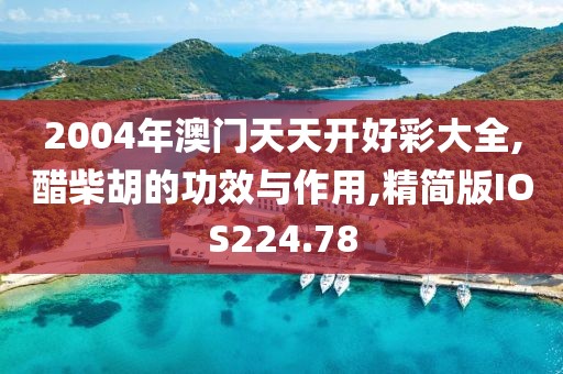 2004年澳门天天开好彩大全,醋柴胡的功效与作用,精简版IOS224.78