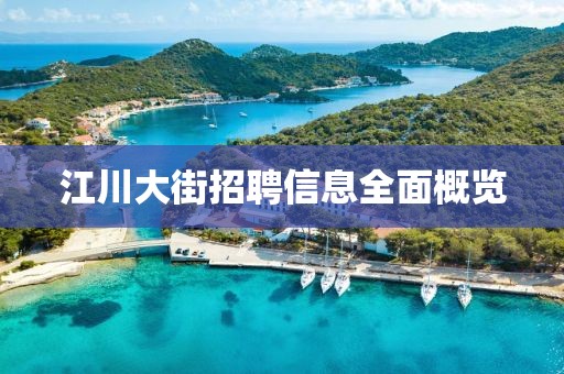 江川大街招聘信息全面概览