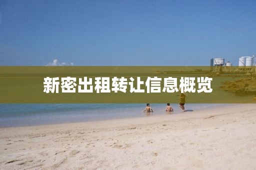 新密出租转让信息概览