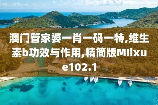 澳门管家婆一肖一码一特,维生素b功效与作用,精简版MIixue102.1