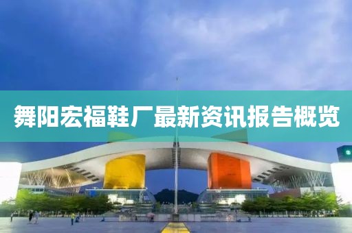 舞阳宏福鞋厂最新资讯报告概览