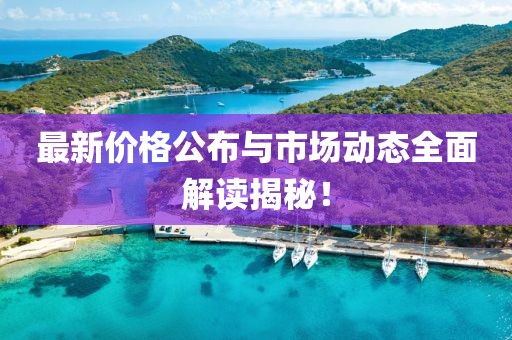 最新价格公布与市场动态全面解读揭秘！