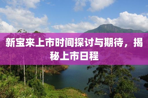 新宝来上市时间探讨与期待，揭秘上市日程