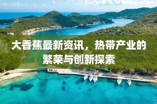 大香蕉最新资讯，热带产业的繁荣与创新探索