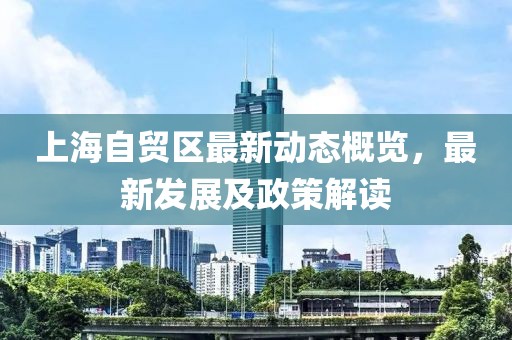 上海自贸区最新动态概览，最新发展及政策解读