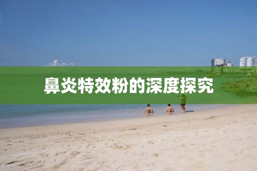 鼻炎特效粉的深度探究