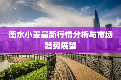 衡水小麦最新行情分析与市场趋势展望