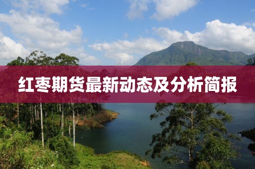 红枣期货最新动态及分析简报