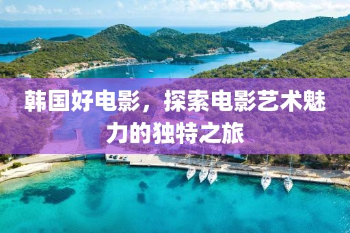 韩国好电影，探索电影艺术魅力的独特之旅