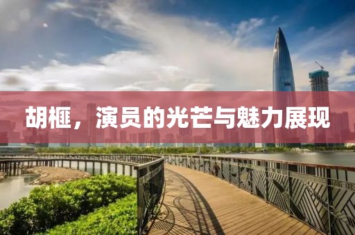 胡榧，演员的光芒与魅力展现