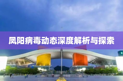 凤阳病毒动态深度解析与探索