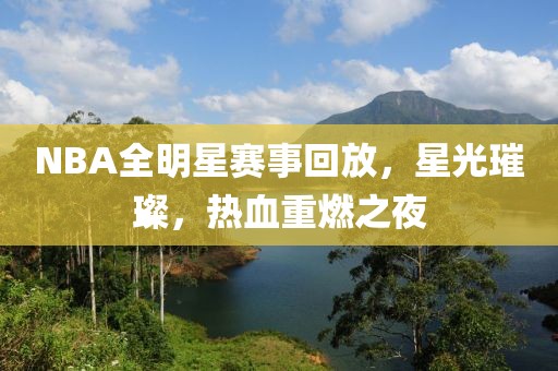 NBA全明星赛事回放，星光璀璨，热血重燃之夜