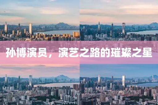 孙博演员，演艺之路的璀璨之星