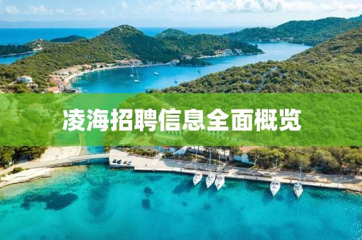 凌海招聘信息全面概览