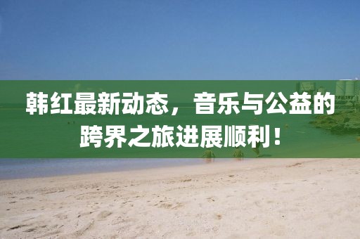 韩红最新动态，音乐与公益的跨界之旅进展顺利！