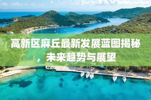 高新区麻丘最新发展蓝图揭秘，未来趋势与展望