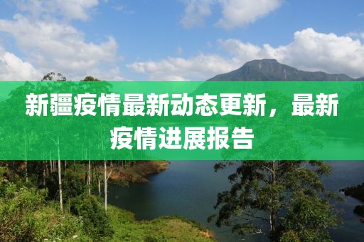 新疆疫情最新动态更新，最新疫情进展报告