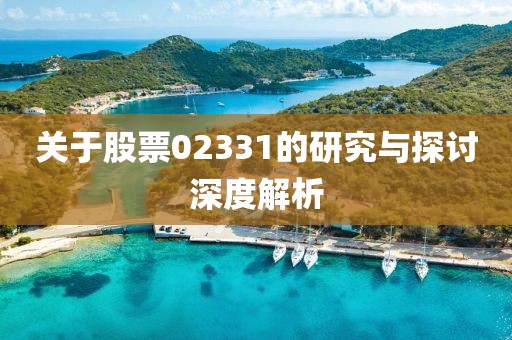 关于股票02331的研究与探讨深度解析