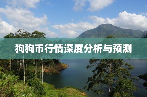 狗狗币行情深度分析与预测