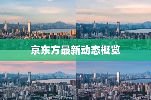 京东方最新动态概览