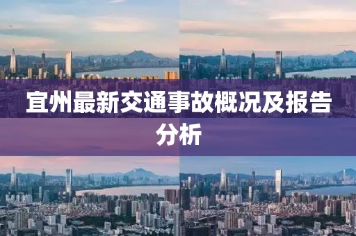 宜州最新交通事故概况及报告分析