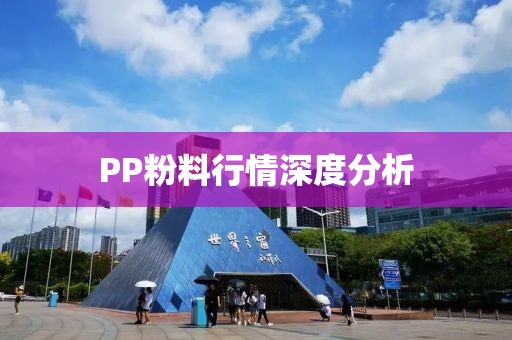 PP粉料行情深度分析