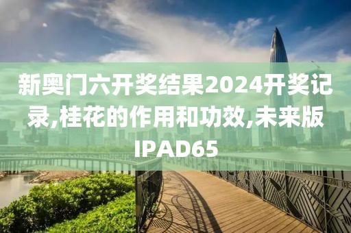 新奥门六开奖结果2024开奖记录,桂花的作用和功效,未来版IPAD65