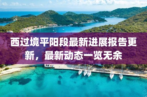 西过境平阳段最新进展报告更新，最新动态一览无余