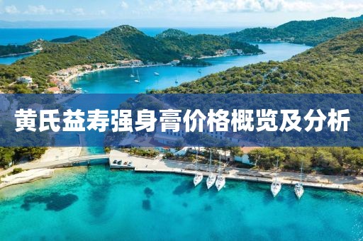 黄氏益寿强身膏价格概览及分析
