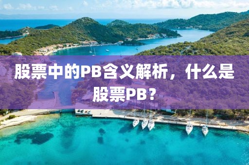 股票中的PB含义解析，什么是股票PB？