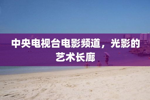 中央电视台电影频道，光影的艺术长廊