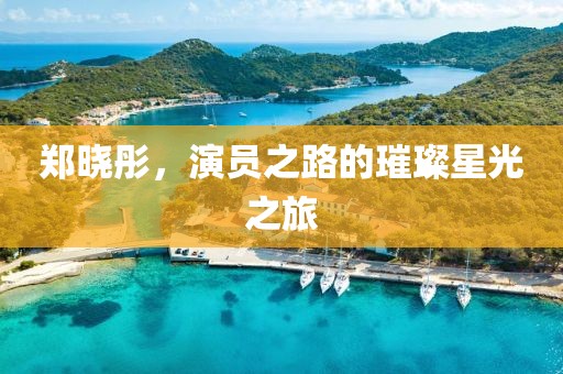 郑晓彤，演员之路的璀璨星光之旅