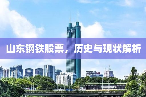 山东钢铁股票，历史与现状解析