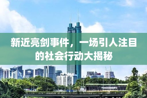 新近亮剑事件，一场引人注目的社会行动大揭秘
