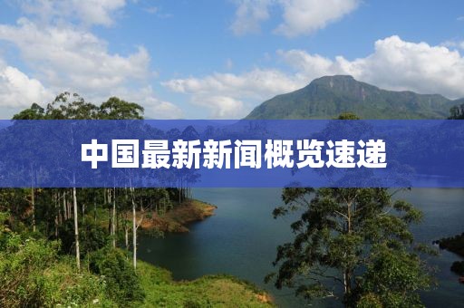 中国最新新闻概览速递