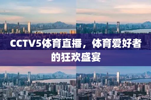 CCTV5体育直播，体育爱好者的狂欢盛宴