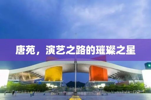 唐苑，演艺之路的璀璨之星