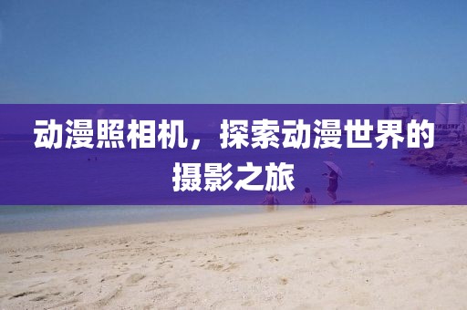 动漫照相机，探索动漫世界的摄影之旅
