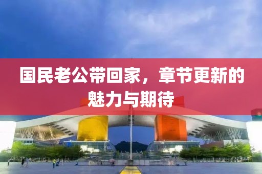 国民老公带回家，章节更新的魅力与期待