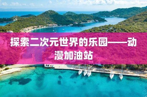 探索二次元世界的乐园——动漫加油站