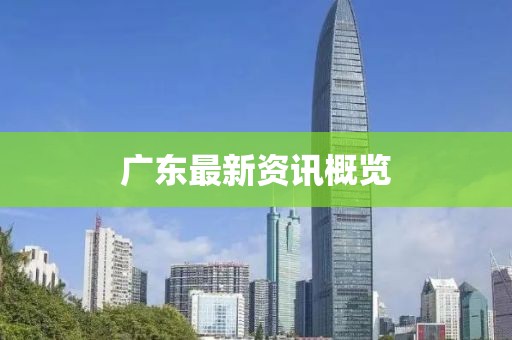 广东最新资讯概览