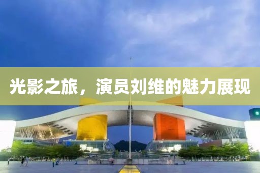 光影之旅，演员刘维的魅力展现