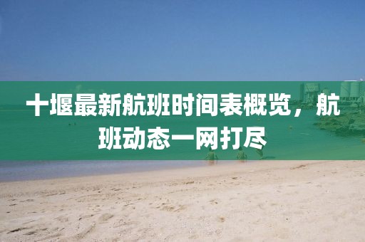 十堰最新航班时间表概览，航班动态一网打尽