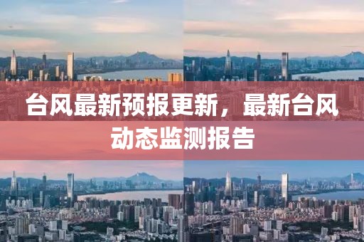 台风最新预报更新，最新台风动态监测报告