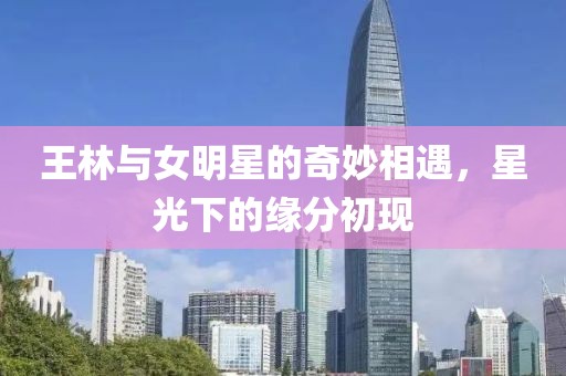 王林与女明星的奇妙相遇，星光下的缘分初现