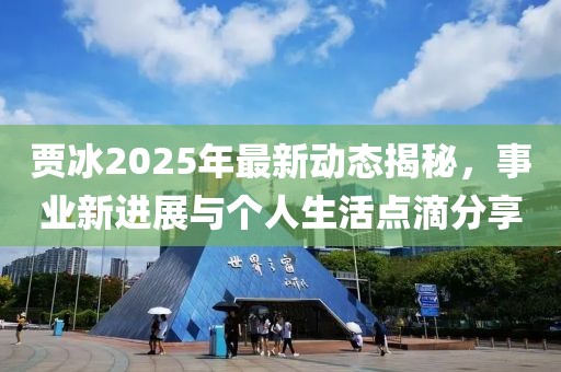 贾冰2025年最新动态揭秘，事业新进展与个人生活点滴分享