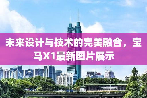 未来设计与技术的完美融合，宝马X1最新图片展示