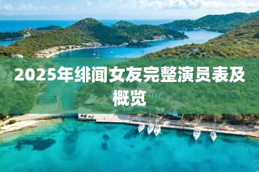 2025年绯闻女友完整演员表及概览