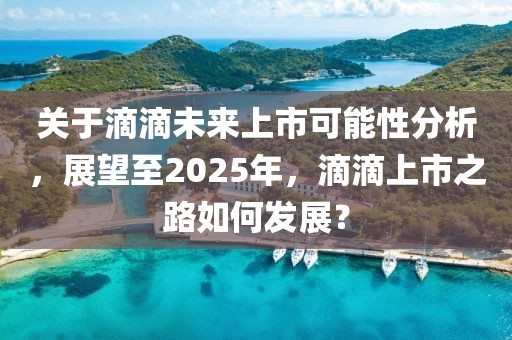 关于滴滴未来上市可能性分析，展望至2025年，滴滴上市之路如何发展？